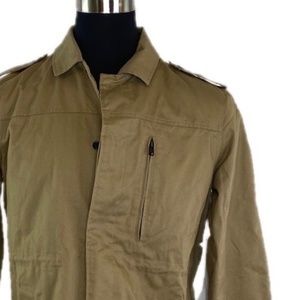NWT FIVE FOUR Men's Khaki Utility Jacket #RR8